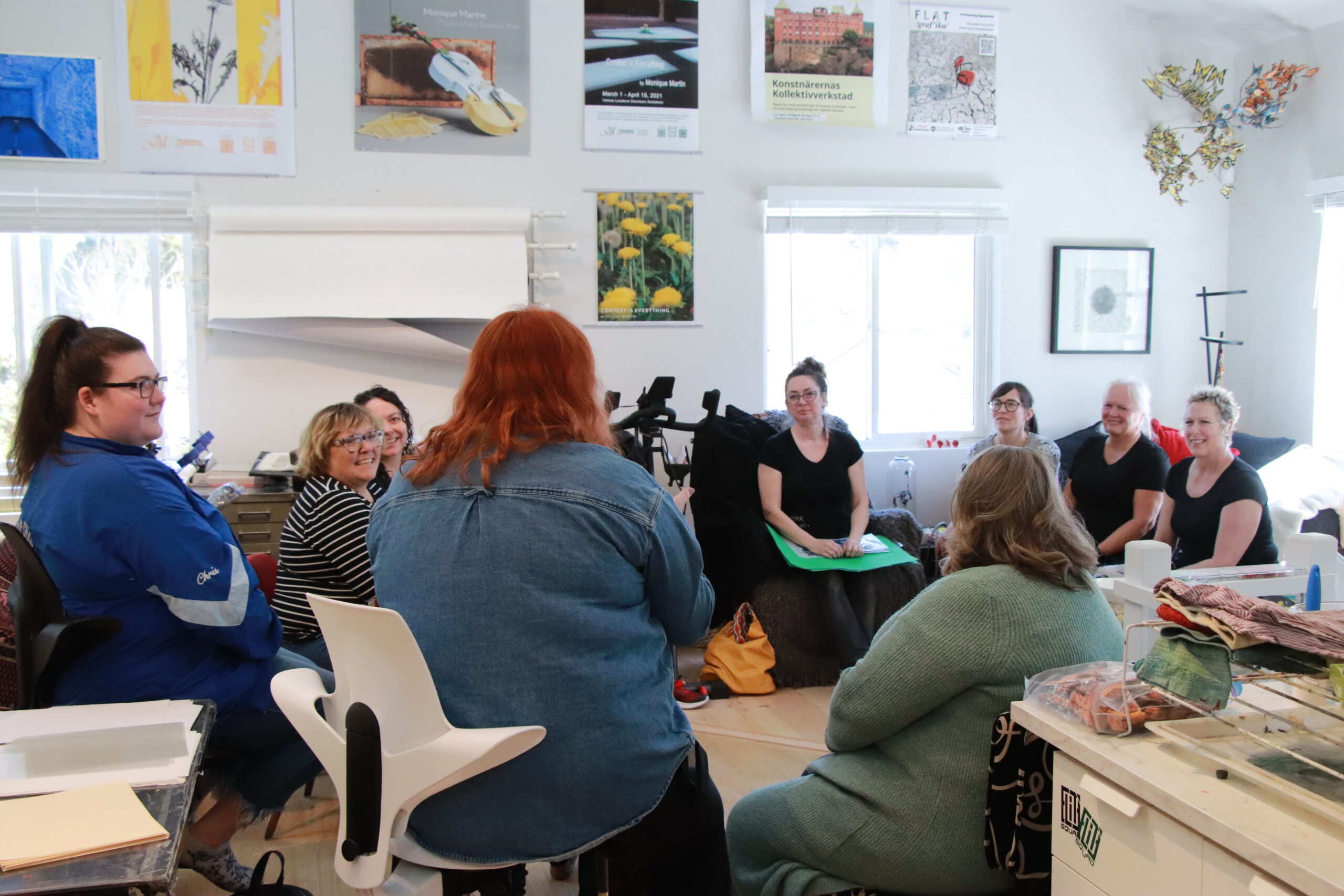 Début de rencontre autour du dialogues - Credit: Trint Thomas