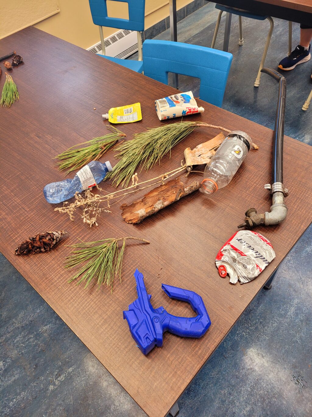 Collecte d'artéfacts et de sons