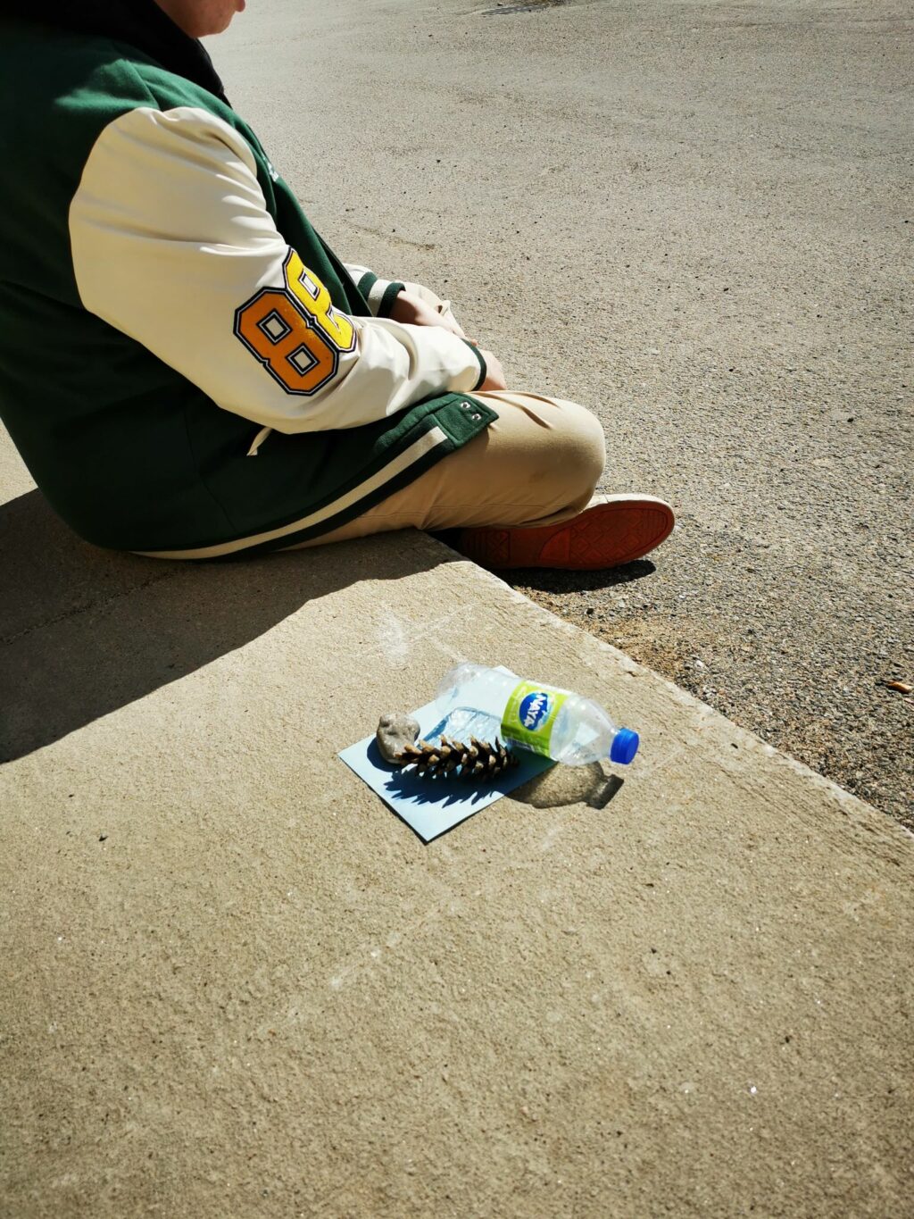 Attente de l'exposition au soleil pour créer l'image