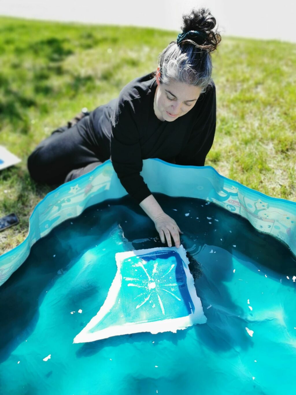 Rinçage pour grands formats