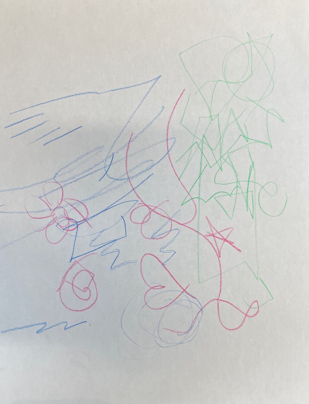 Chanson gribouillis - Exercice d'élève