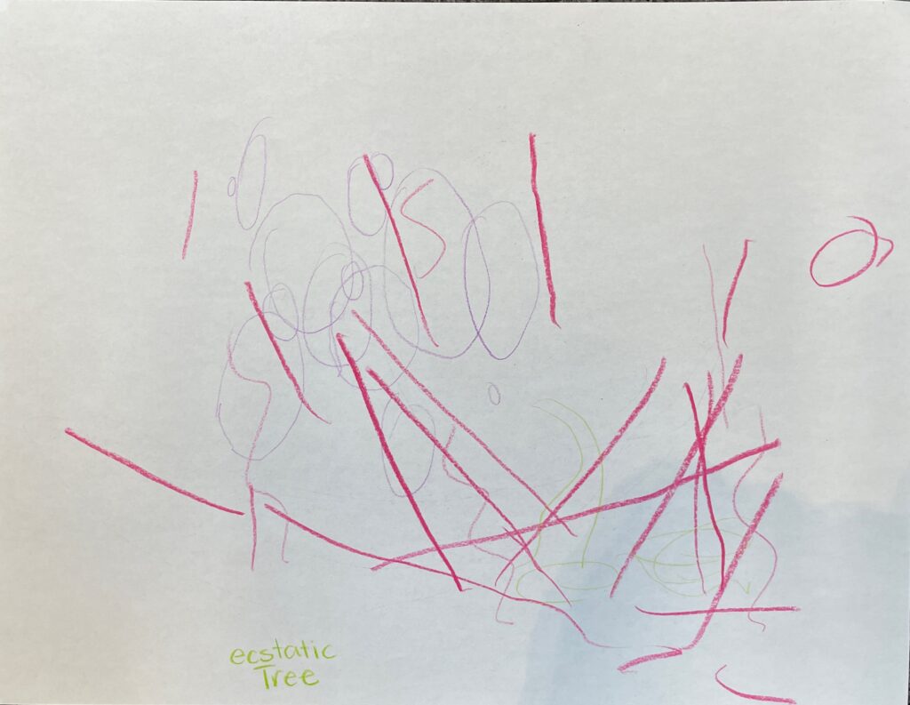 Chanson gribouillis - Exercice d'élève