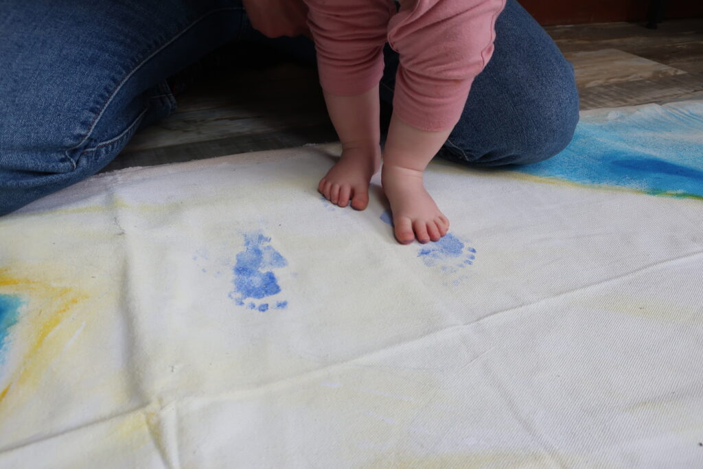 Parent-child creative workshop at Les EssentiElles - Photo credit Marie-Hélène Comeau