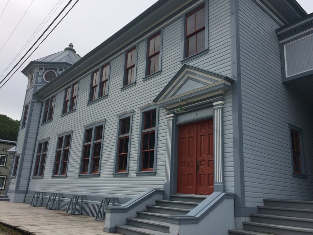 At the Yukon Riverside Arts Festival - Dawson City