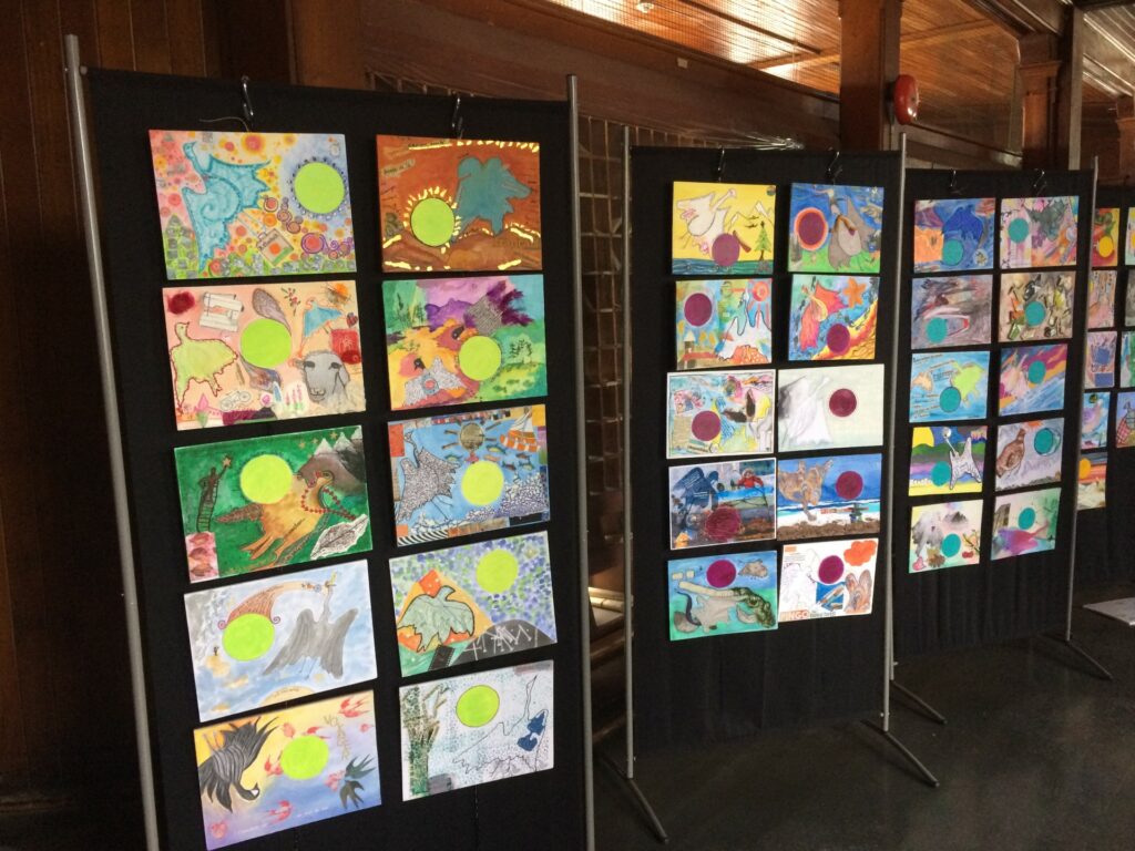 Exhibition of works inspired by Jean Paul Riopelle creating a collective