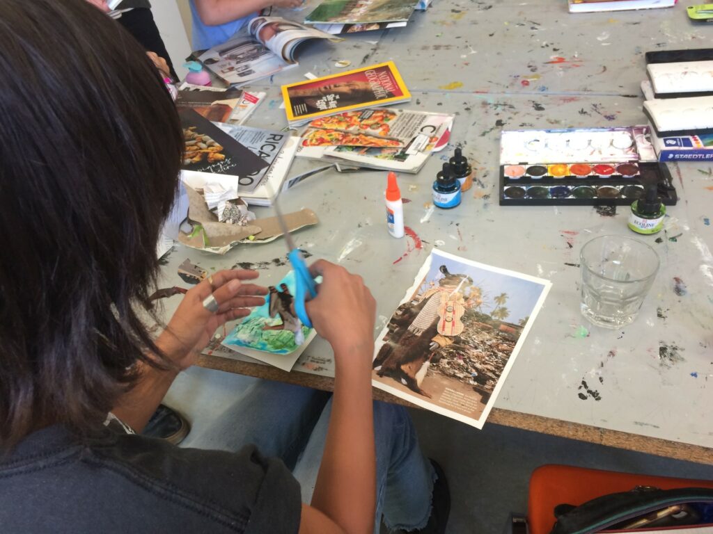 Workshop at the Yukon Riversides Arts Festival - Dawson City