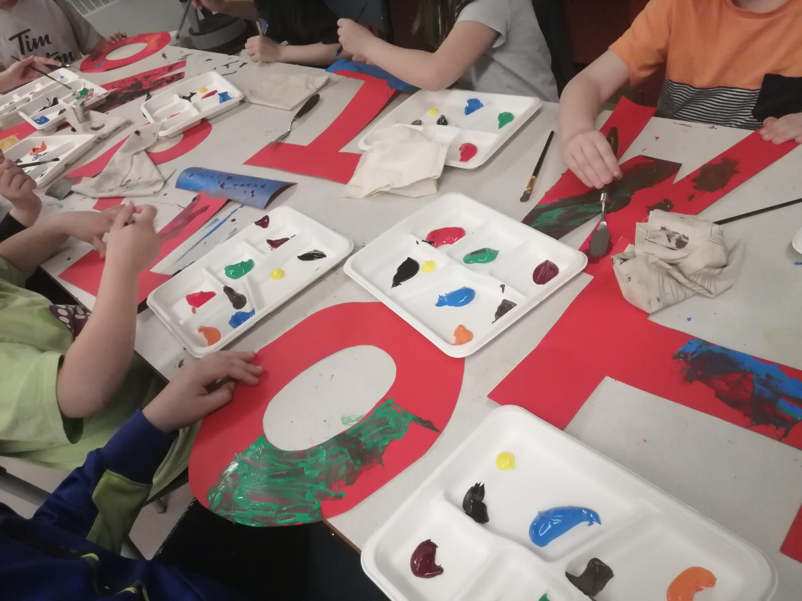 Atelier à l’école Thomas Aquinas Elementary / Workshop at Thomas Aquinas Elementary school - Crédit photo: Kassandra Simon