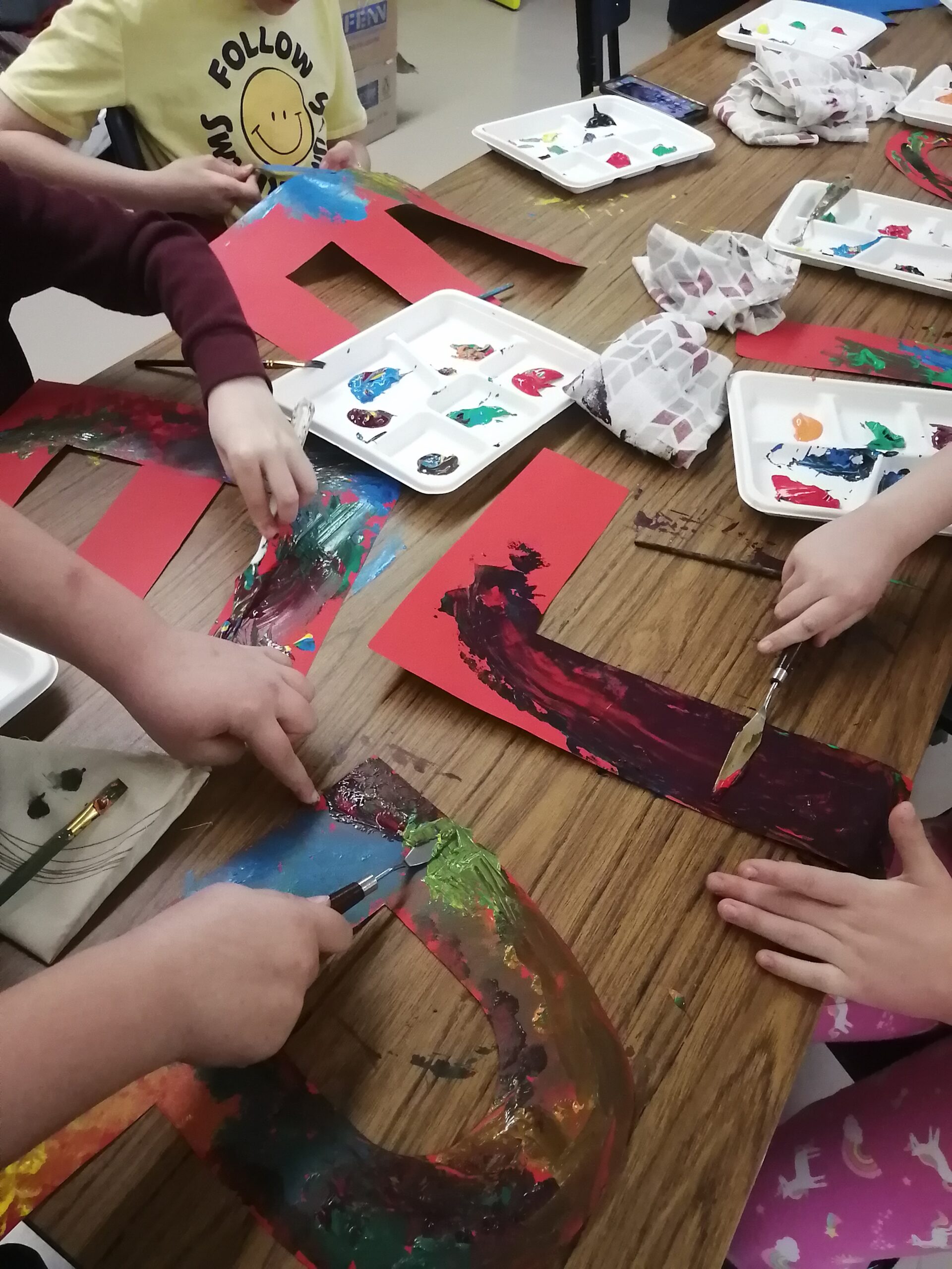 Atelier à l’école Thomas Aquinas Elementary / Workshop at Thomas Aquinas Elementary school - Crédit photo: Kassandra Simon