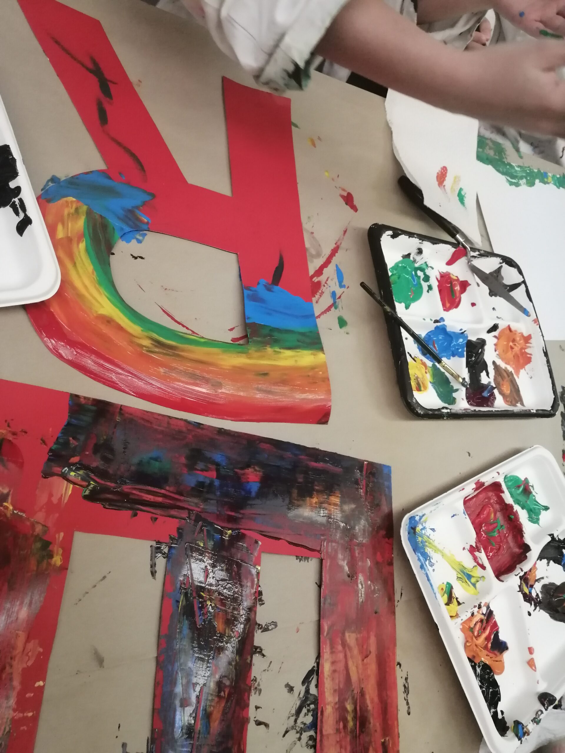 Atelier à l’école Thomas Aquinas Elementary / Workshop at Thomas Aquinas Elementary school - Crédit photo: Kassandra Simon