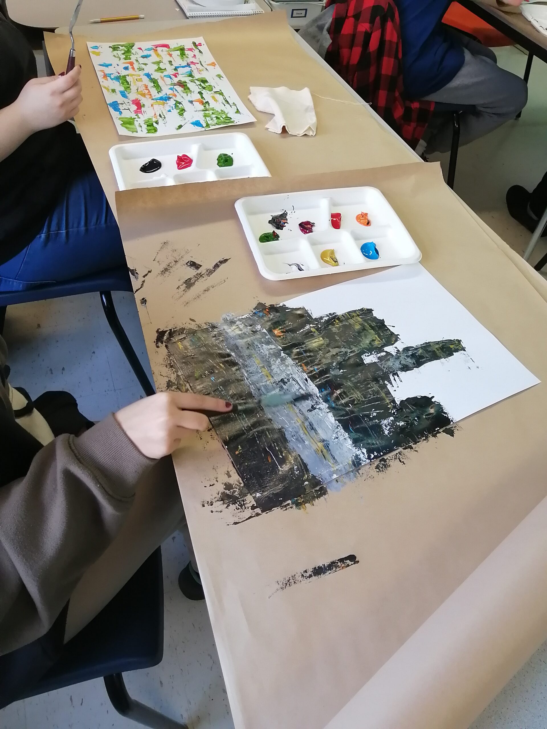 Atelier à l’école Thomas Aquinas Elementary / Workshop at Thomas Aquinas Elementary school - Crédit photo: Kassandra Simon