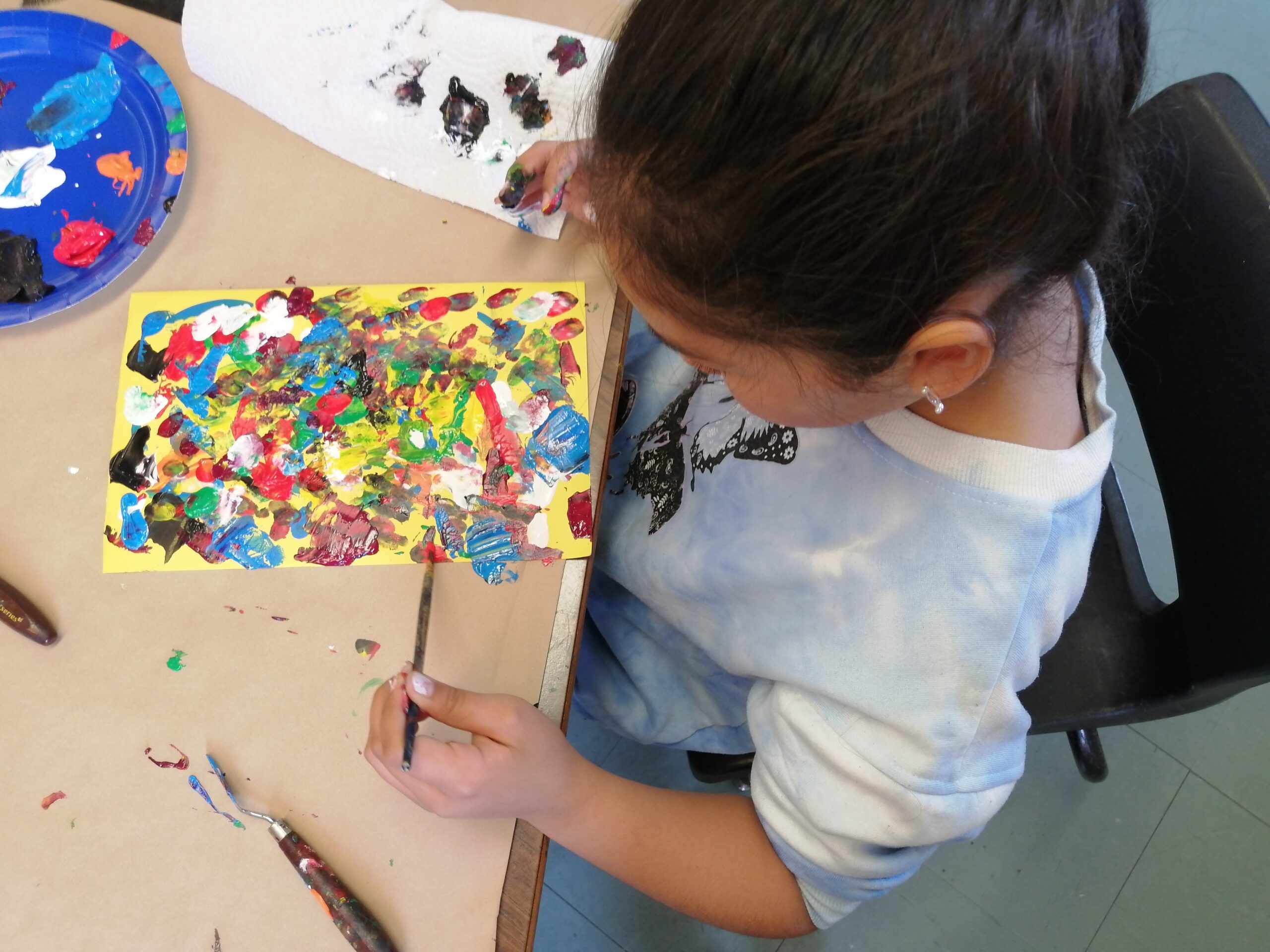 Atelier à l’école élémentaire Lourdes et à l’école Our Lady of the Cape