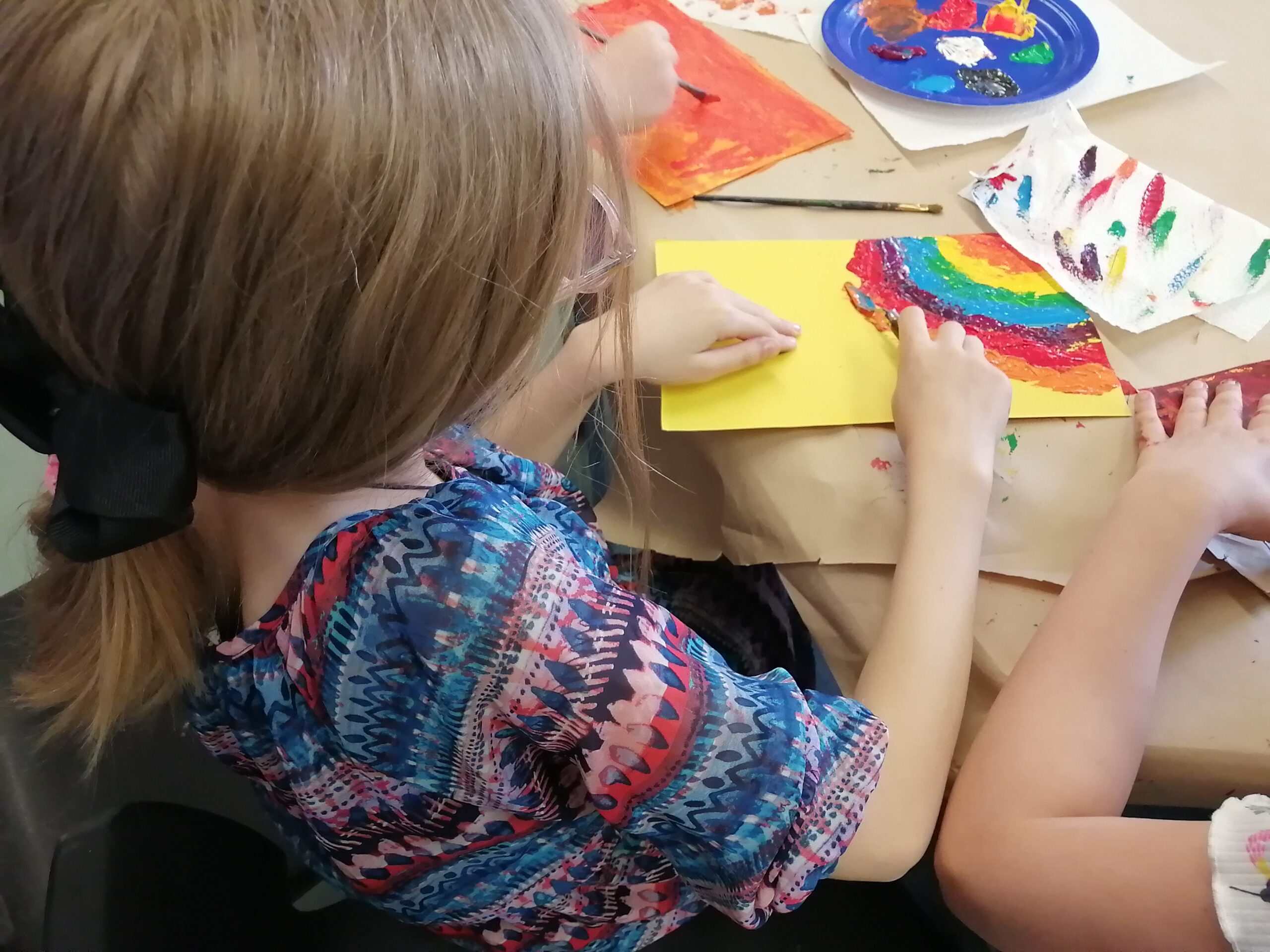 Atelier à l’école élémentaire Lourdes et à l’école Our Lady of the Cape