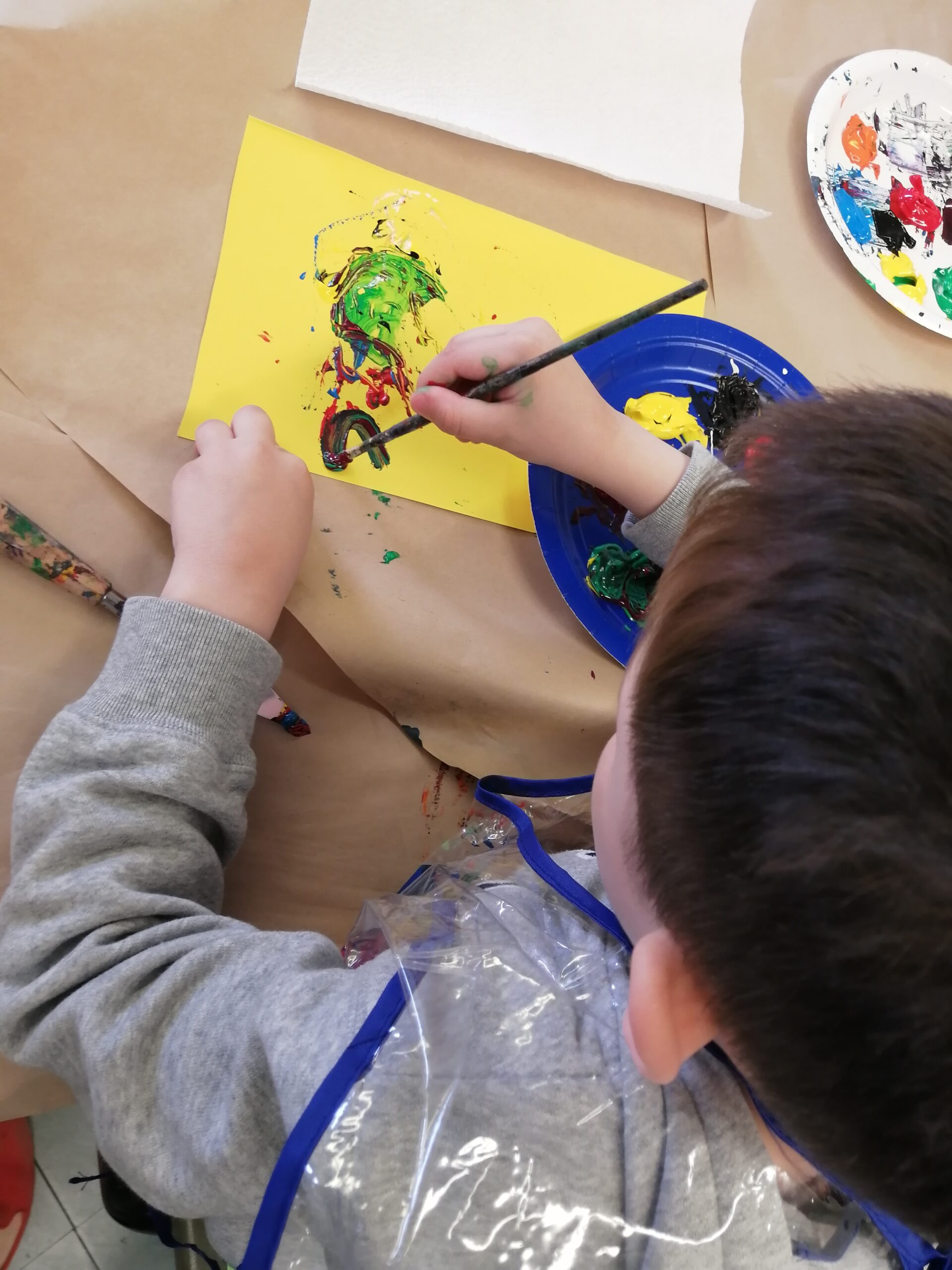Atelier à l’école élémentaire Lourdes et à l’école Our Lady of the Cape