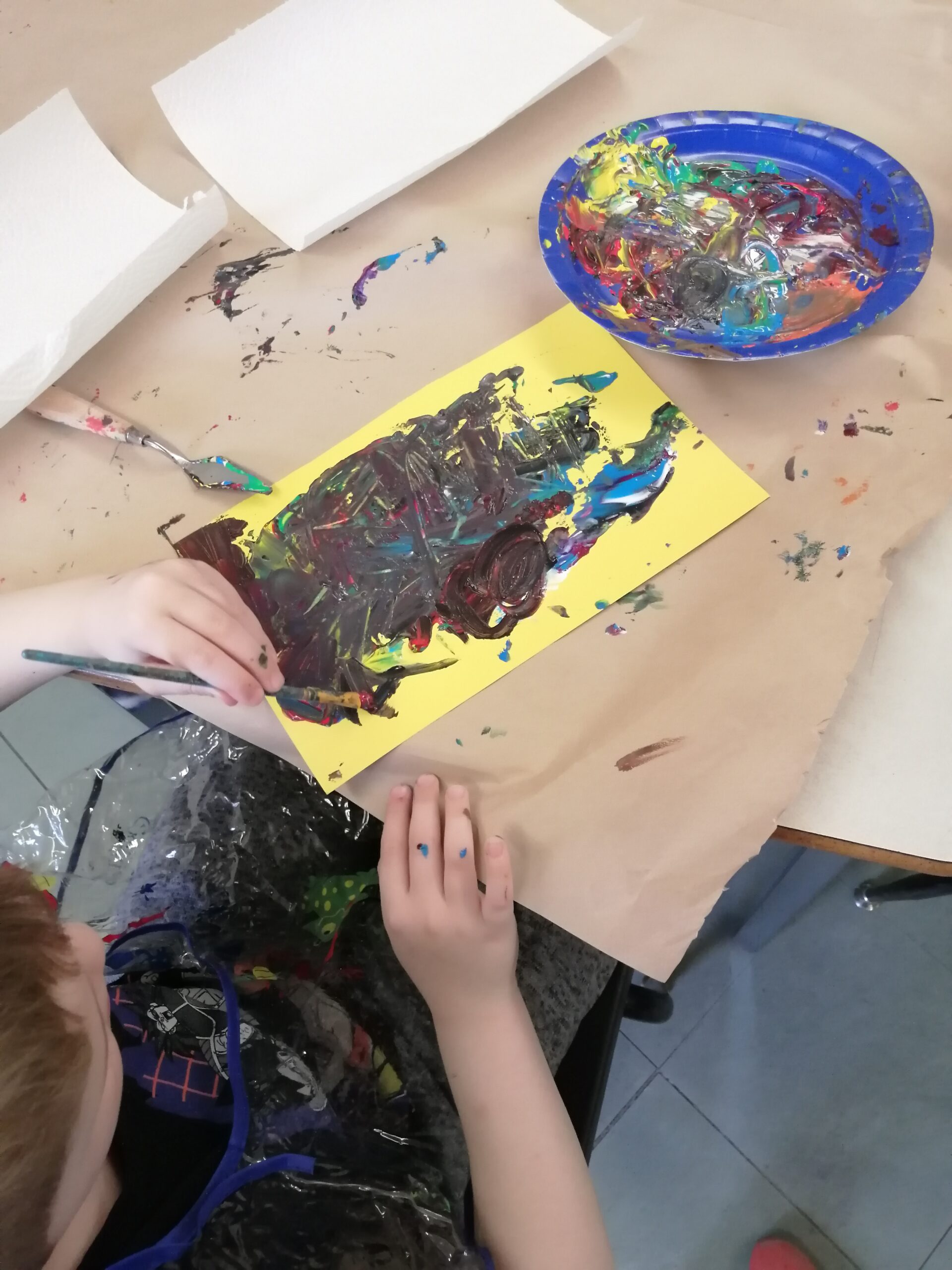 Atelier à l’école élémentaire Lourdes et à l’école Our Lady of the Cape