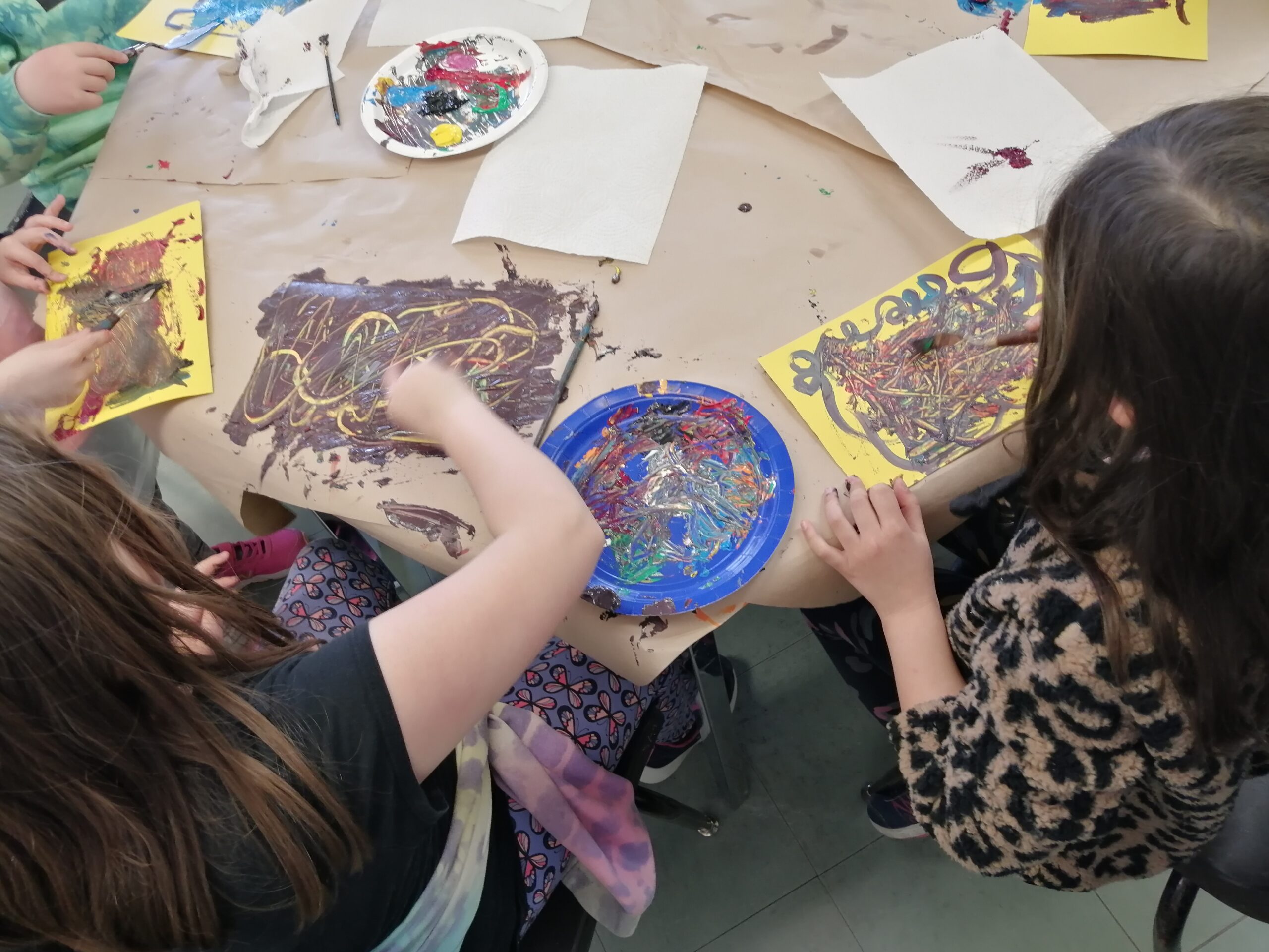 Atelier à l’école élémentaire Lourdes et à l’école Our Lady of the Cape