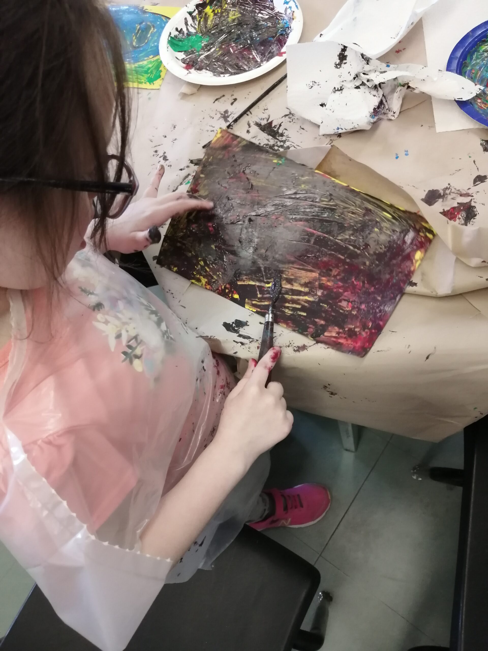 Atelier à l’école élémentaire Lourdes et à l’école Our Lady of the Cape