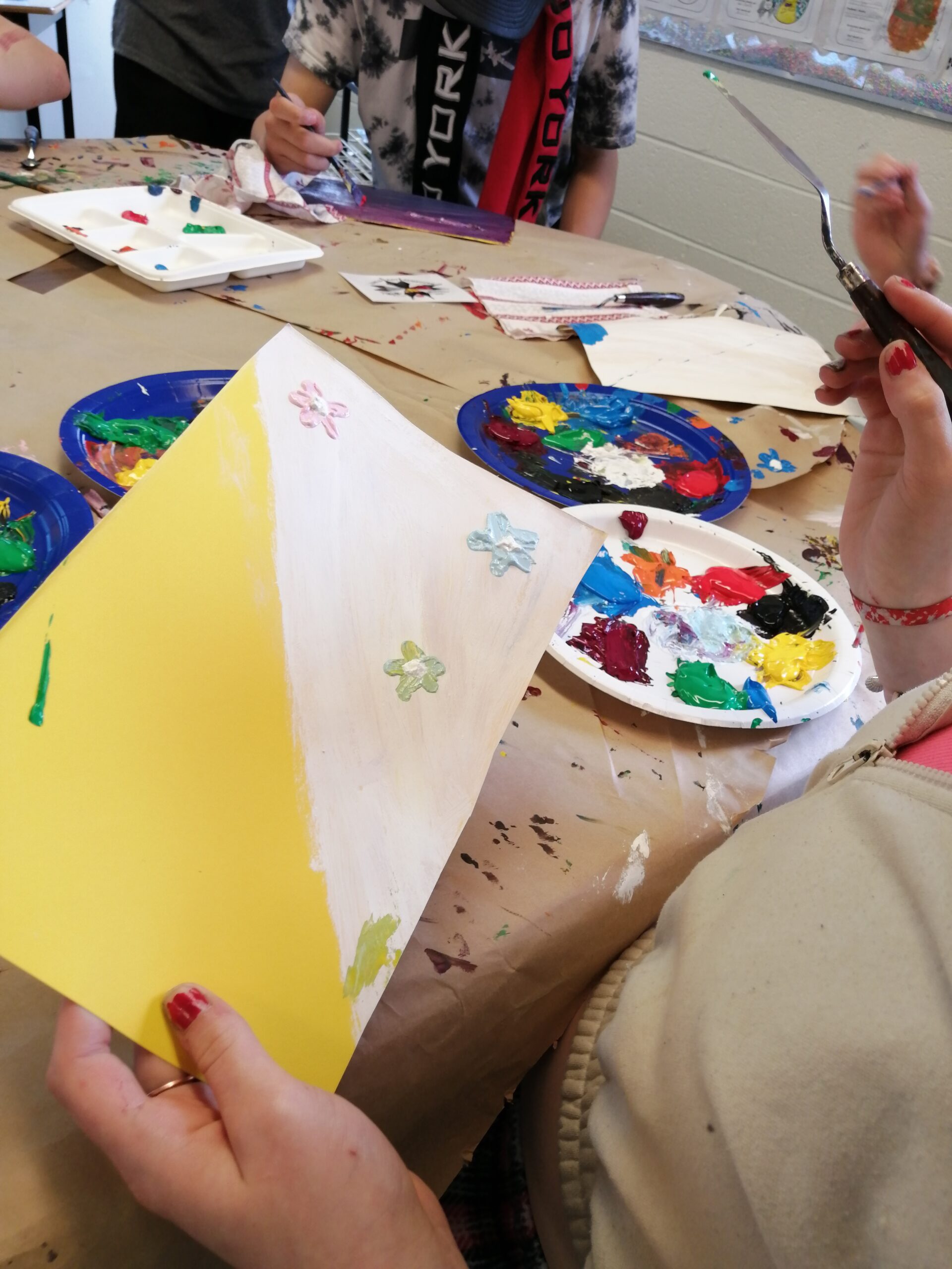 Atelier à l’école élémentaire Lourdes et à l’école Our Lady of the Cape