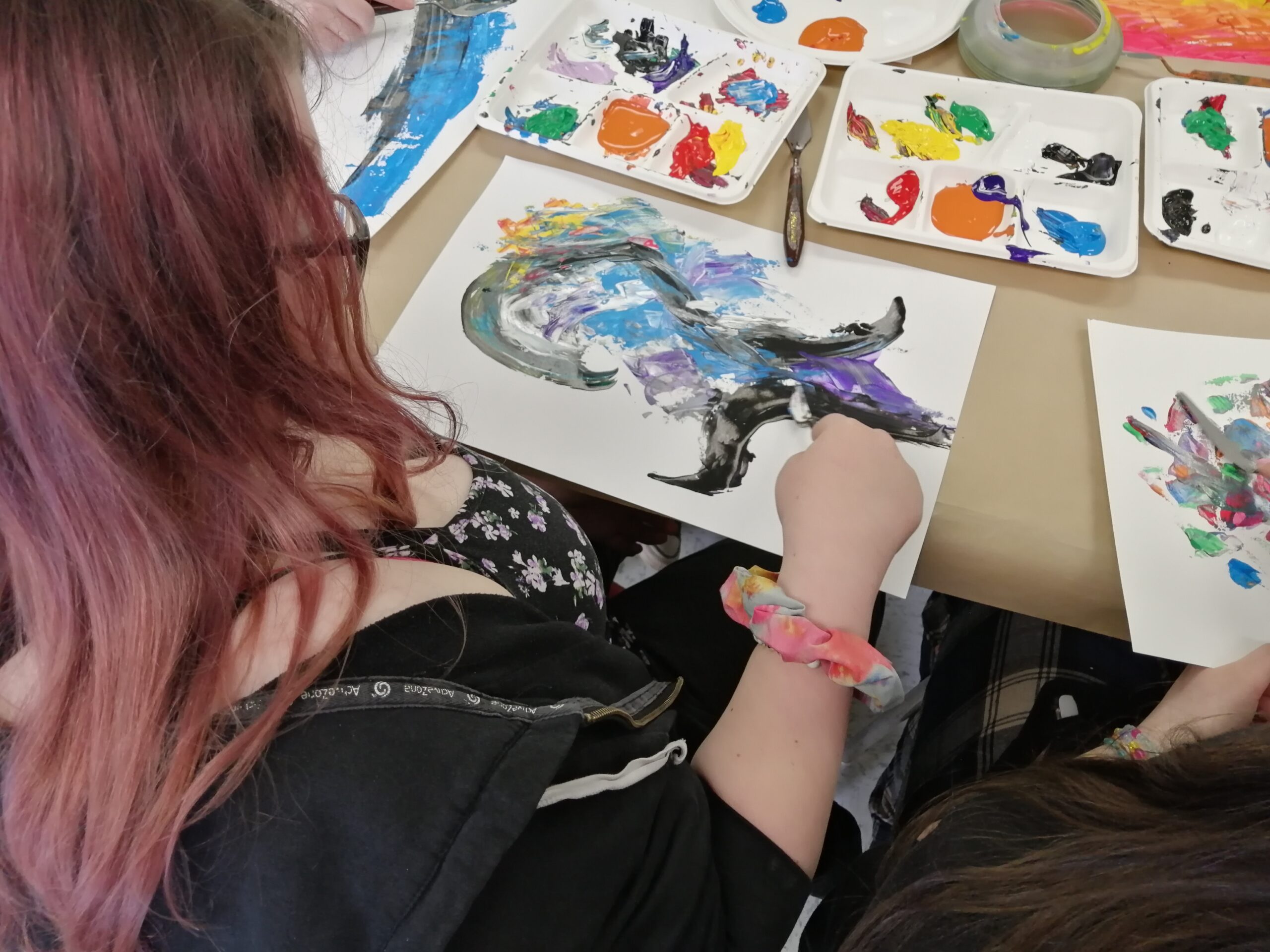 Atelier à l’école élémentaire Lourdes et à l’école Our Lady of the Cape