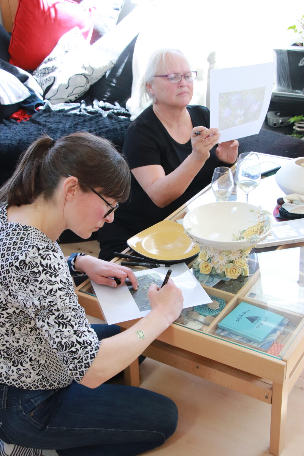 Début de création - Credit: Trint Thomas