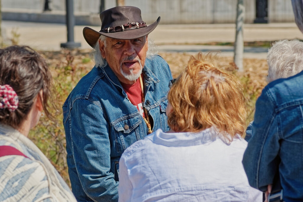 May 14th walk with Michel Prévost, Outaouais and Ottawa regional heritage historian. The Chaudière Falls site has only been accessible since 2018.