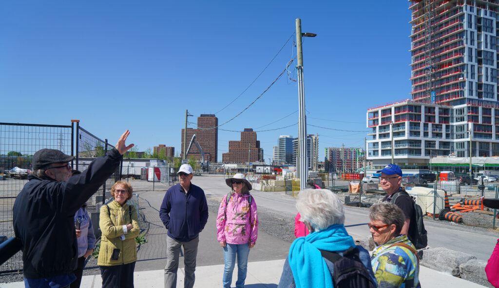 May 14th walk with Michel Prévost.