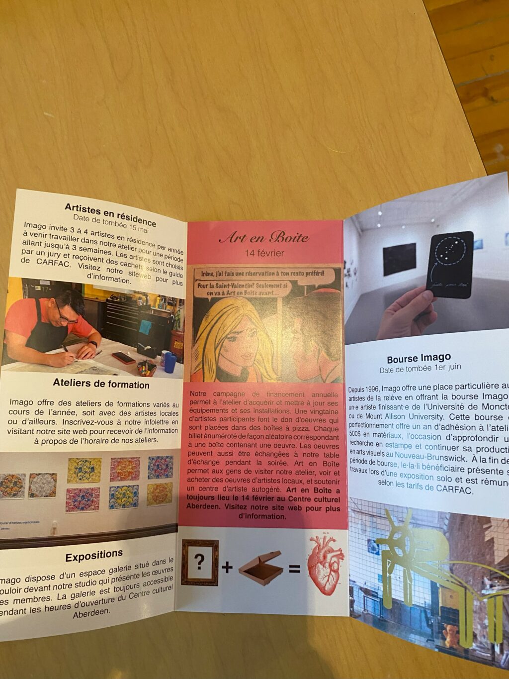 Workshop with artist Rotchild Choisy at Académie Ste-Famille on June 6.