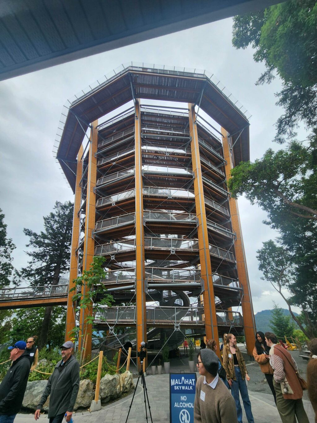 Événement, vernissage au Malahat Skywalk, 20 juin 2023, Crédit photo, Adam Kammer