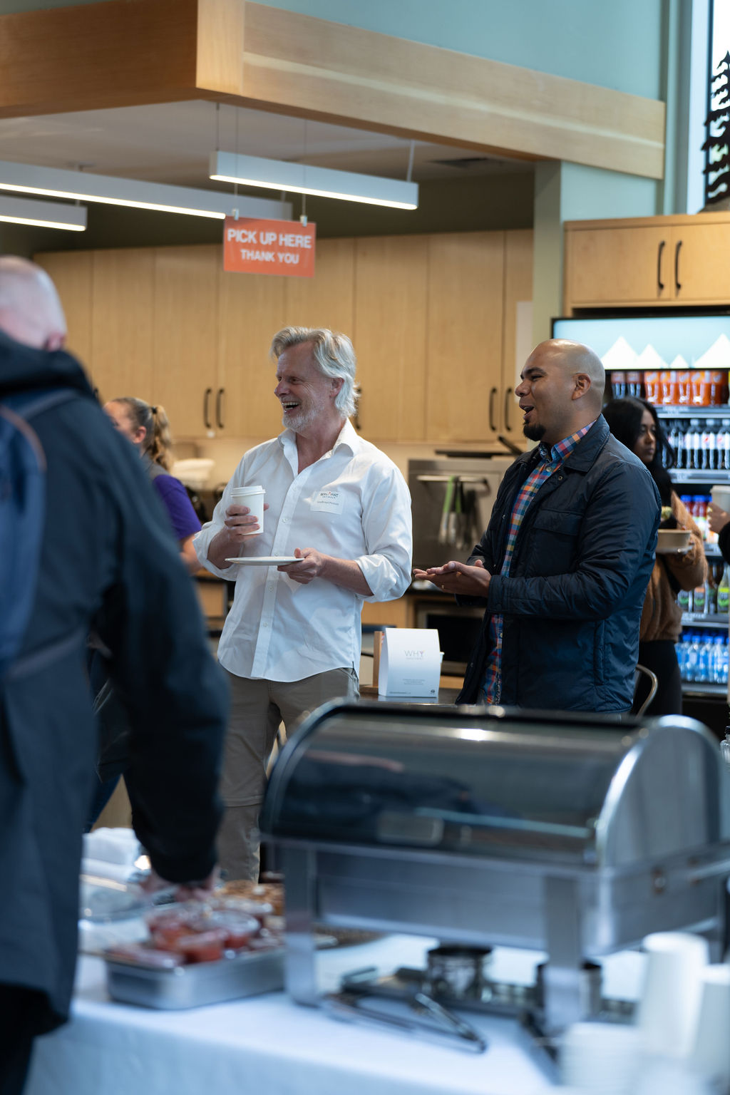 Petit déjeuner et vernissage, Crédit photo, Adam Kammer