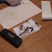 Caitlin Wilson workshop at Académie Ste-Famille on May 23