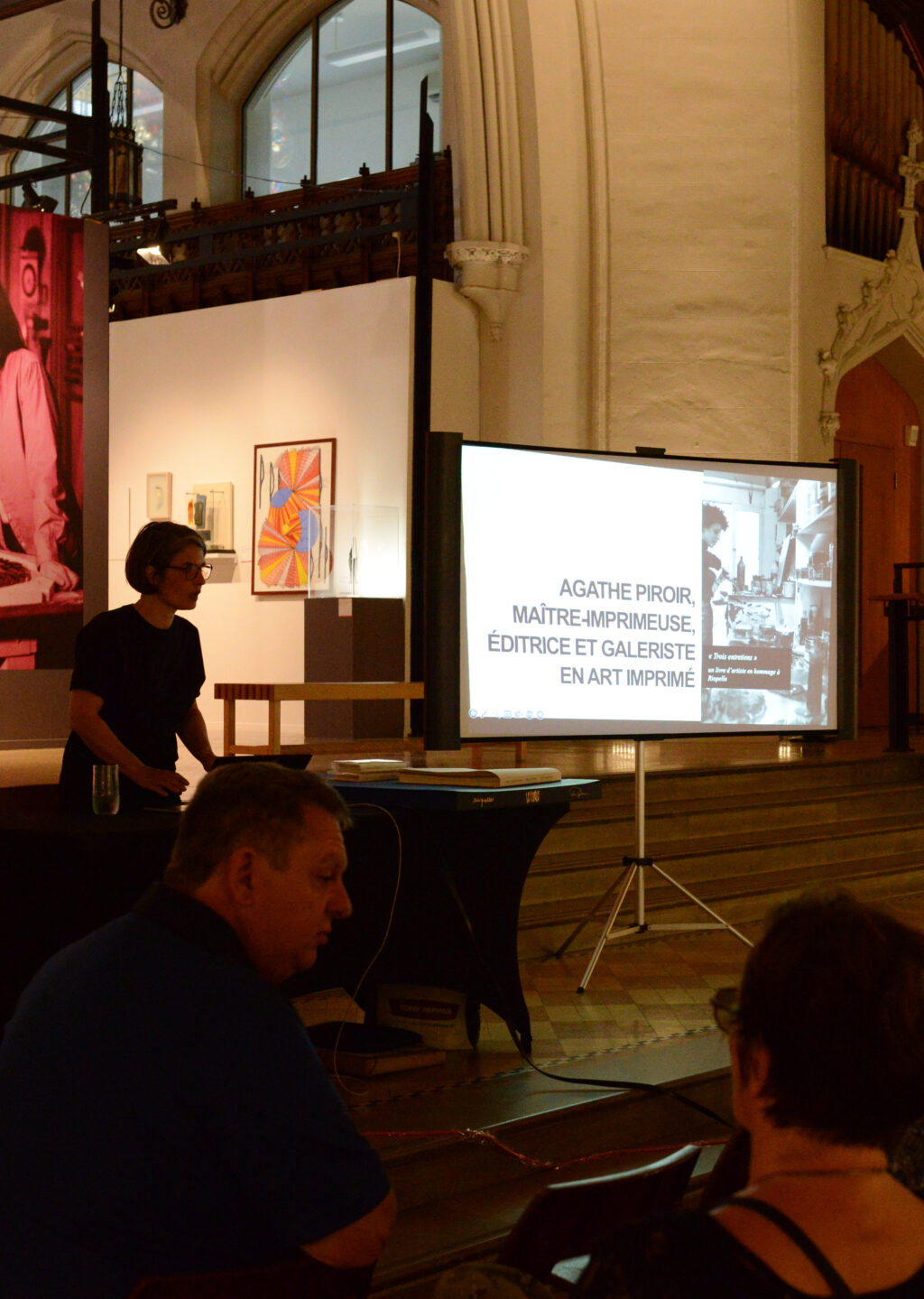 Présentation au MUMAQ - Crédit photo: Prune Paycha